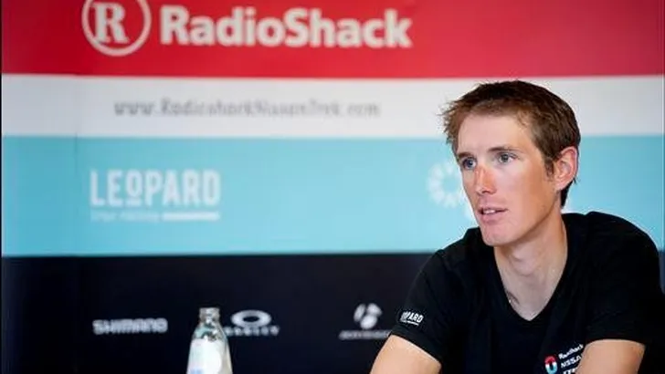 A. Schleck na twee jaar in gele trui gehesen