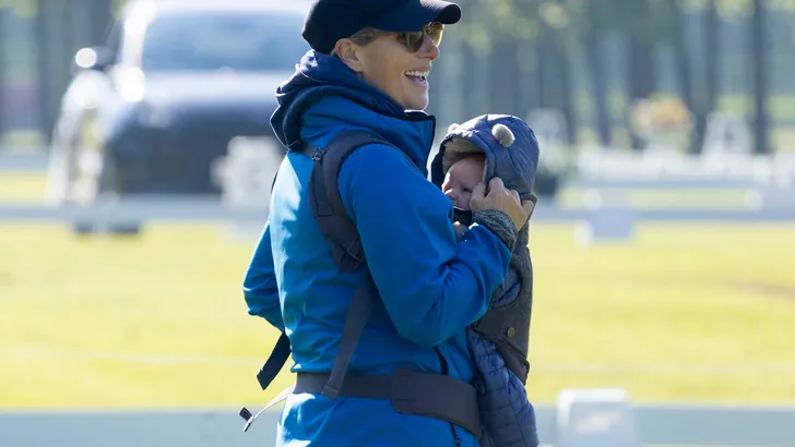 Zara Tindall Shows Off  New Son