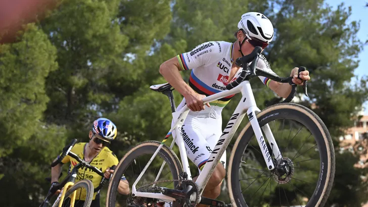 Mathieu van der Poel en Wout van Aert