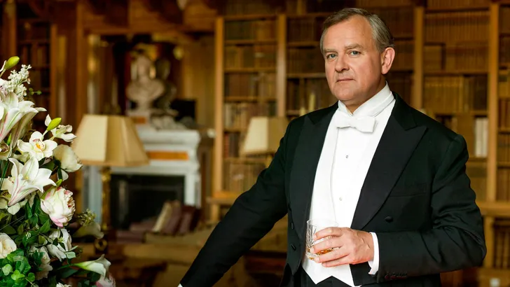 Kijk de Earl of Grantham eens shinen