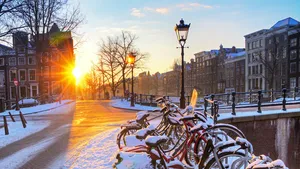 sneeuw amsterdam