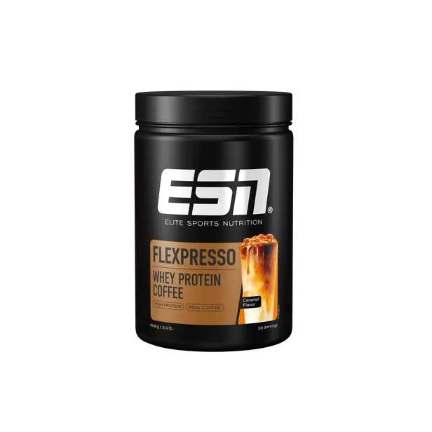 ESN Flexpresso Protein Coffee Caramel | €39,90 (908g)