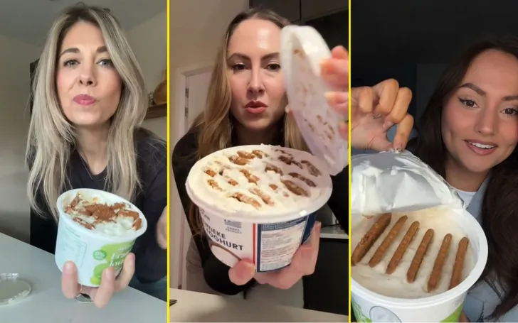 TikTokkers laten zien hoe ze de viral Japanse yoghurt cheesecake met twee ingrediënten maken op TikTok