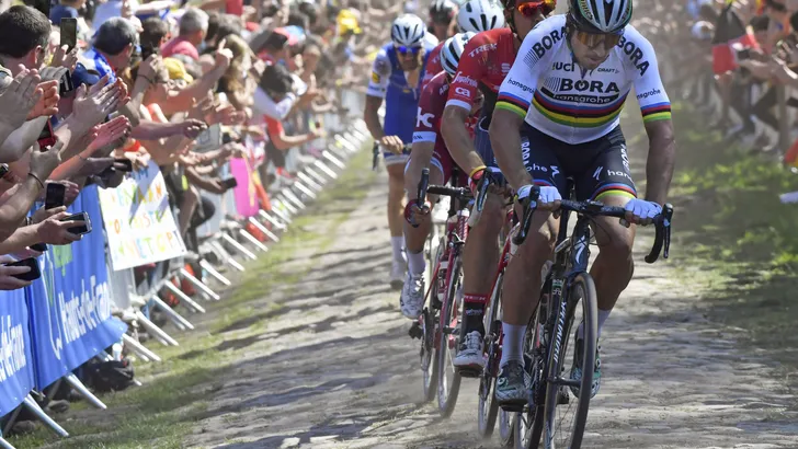Sagan reed twee keer lek: 'In Roubaix meer nodig dan goede benen'