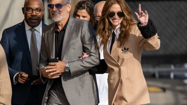 Om hebberig van te worden: het sportieve pak van Julia Roberts