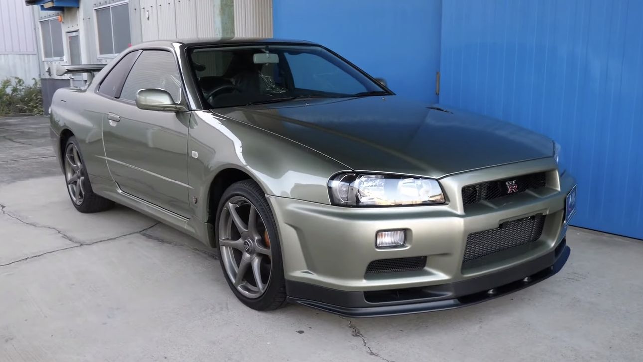 Puntgave Nissan Skyline R34 Gt R Te Koop 362 Km Autobahn