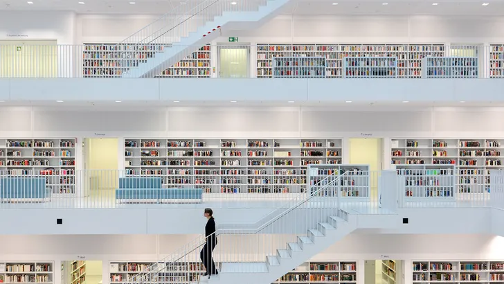 Vijf moderne bibliotheken in Europa