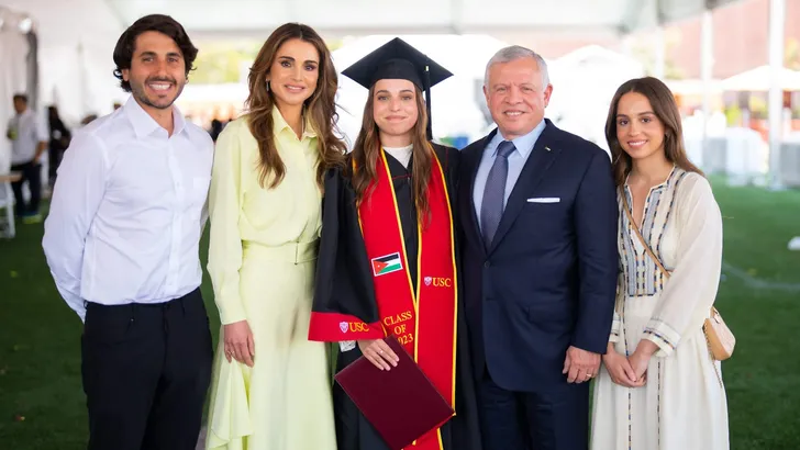 Jordans Princess Salmas Graduates from South California University - LA