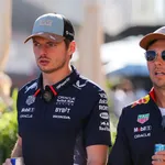 Max Verstappen en Sergio Perez