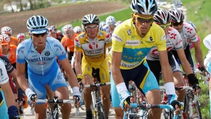 Contador na bijna vijf jaar terug in Italië