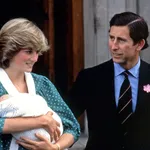 Diana en Charles met baby William