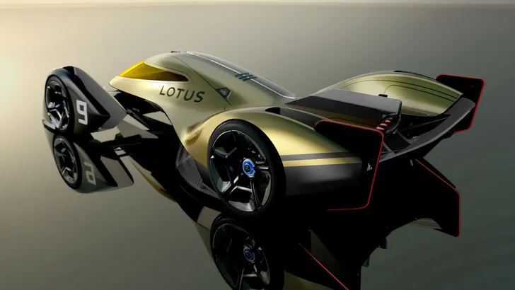 Lotus doet futuristisch met E-R9 elektrische Le Mans racer