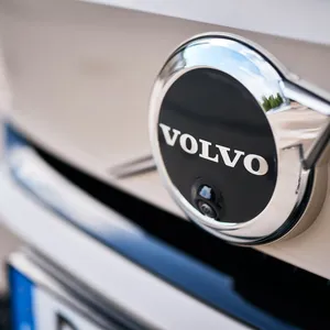 Het logo van Volvo