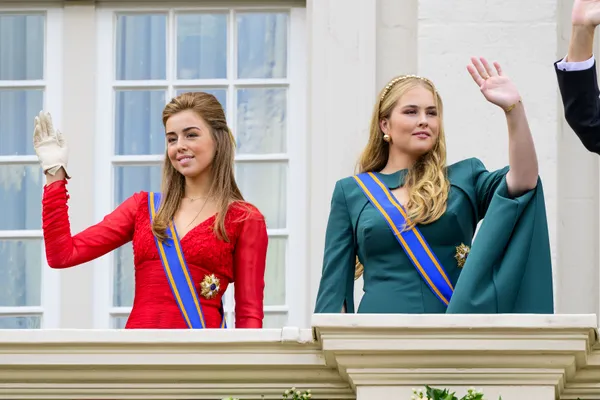 Prinses Amalia en prinses Alexia