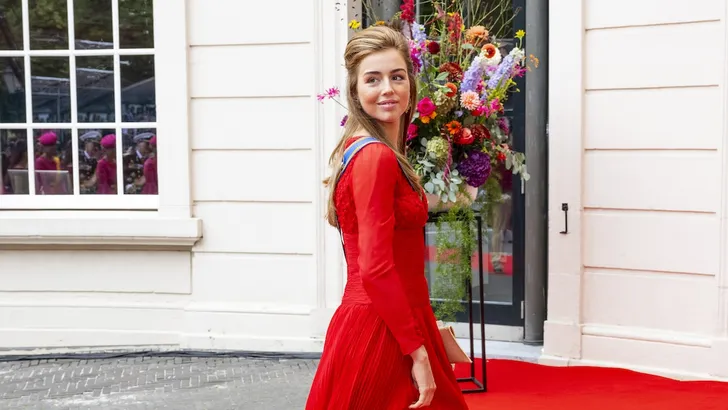 Foto van prinses Alexia tijdens Prinsjesdag 2024.