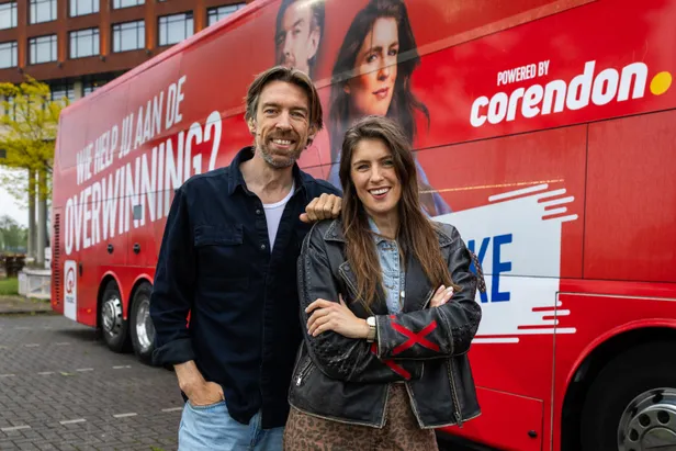 Mattie en Marieke tijdens Mattie versus Marieke 2026. 