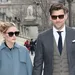 Zo ga je als koppel stijlvol over straat. Olivia Palermo en Johannes Huebl doen het voor