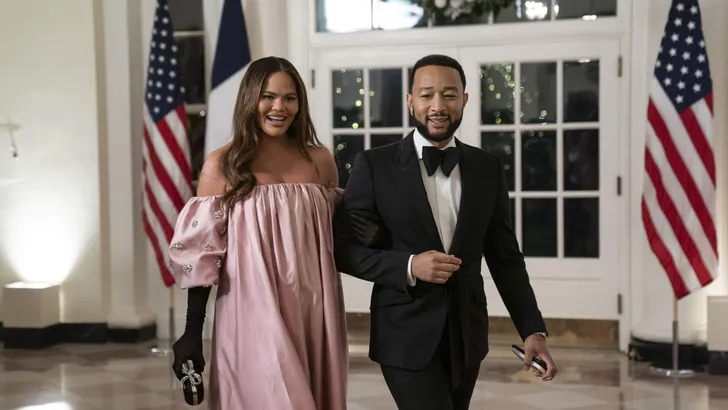 Guest Arrivals for Macron State Dinner