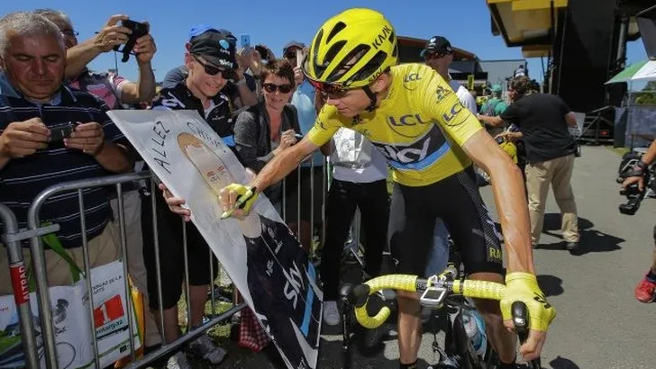 TOUR: Renner van de dag (Chris Froome)