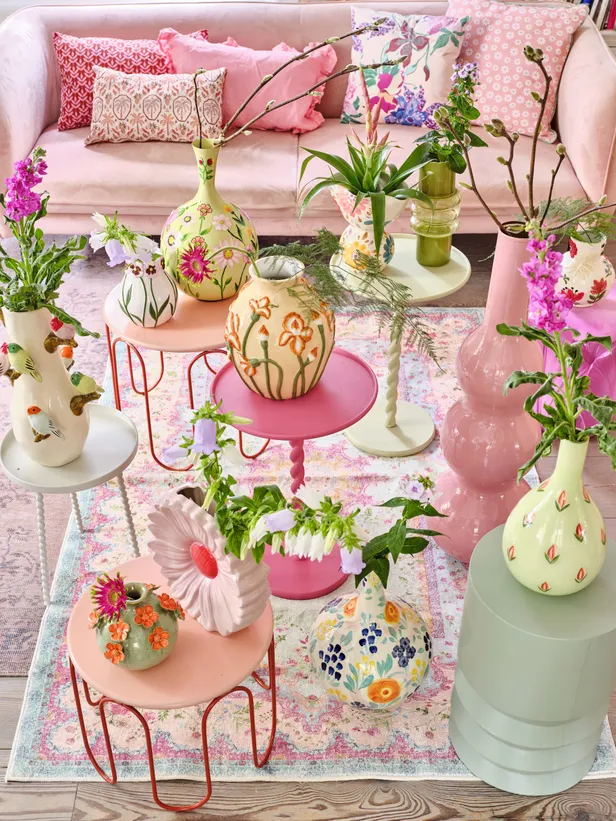 Sfeerbeeld van de Floral Fantasy collectie van Intratuin.