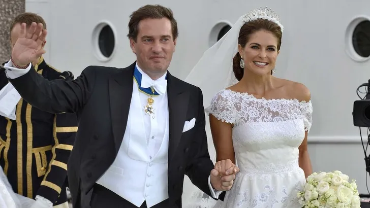 Royal Wedding Princess Madeleine of Sweden and Christopher O'Neill.