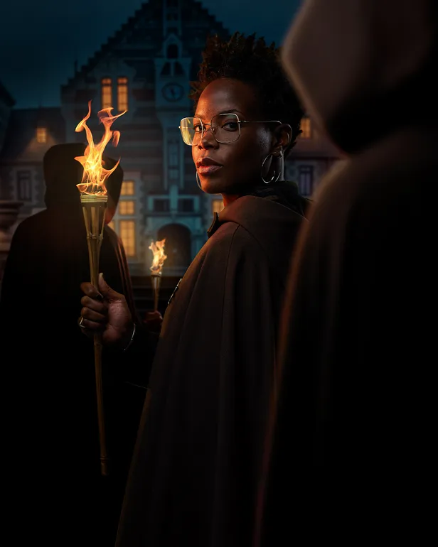 Persfoto van Shay Kreuger in De Verraders 