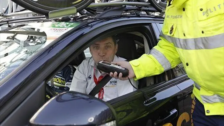 Opmerkelijk: alcoholcontrole voor start Gold Race