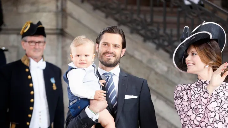 Zweedse prinsjes in Nederlandse kinderwagen