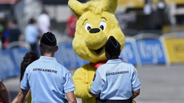 Antiterreur-eenheid waakt over Tour de France