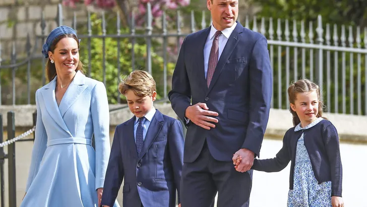 Royals Attend Easter Service At Windsor Castle