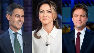 Rob Jetten (D66), Dilan Yesilgöz (VVD) en Henri Bontenbal (CDA)