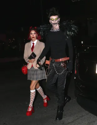 Machine Gun Kelly & Megan Fox in LA voor Halloween