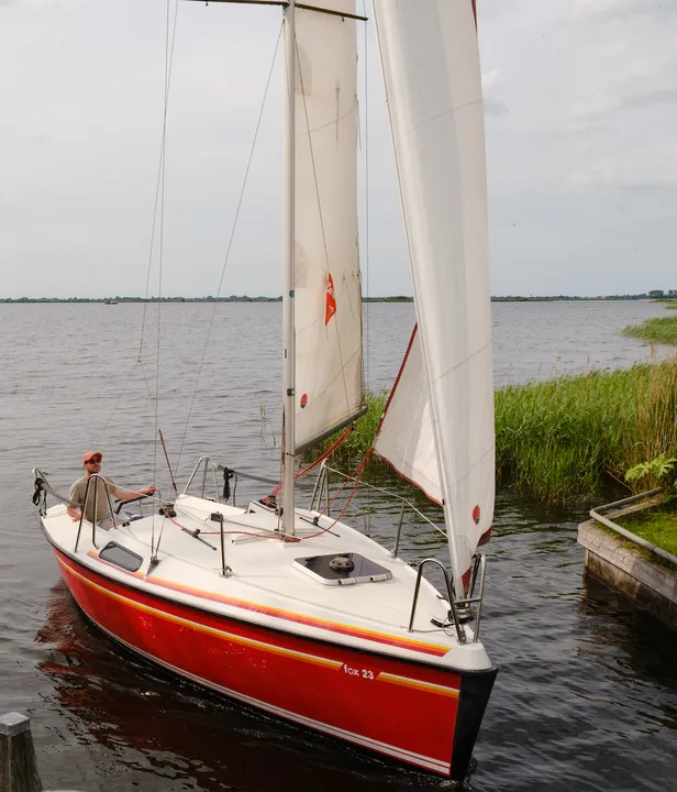 Drie open bootjes dwars door Friesland: Team Fox