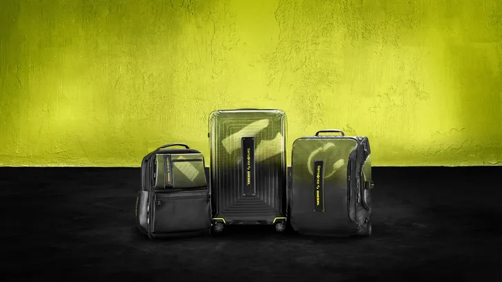 Semi-transparante collectie van Samsonite en Diesel