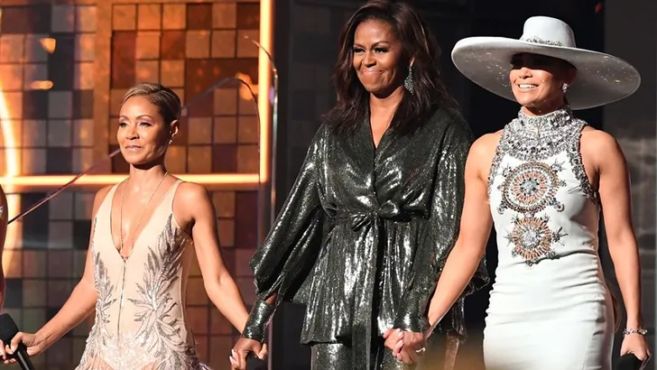 Michelle Obama was surprise-guest bij de Grammy's en iedereen ging uit z'n dak