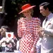 Prinses Diana in haar favoriete print