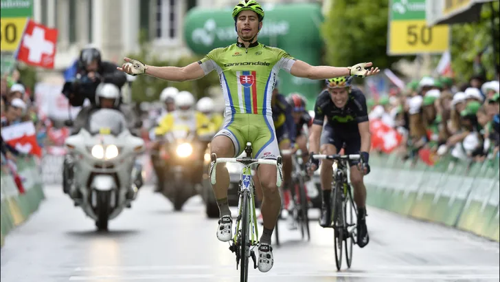 Retro: Peter Sagan zegeviert in Meiringen