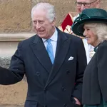 King Charles Attends Easter Church Service