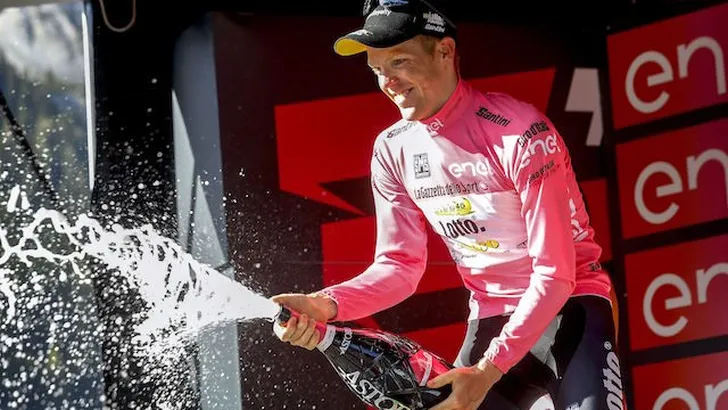 Giro: Roze trui voor Kruijswijk, etappe voor Chaves