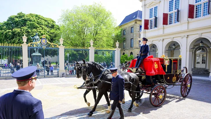 Openstelling van paleis Noordeinde