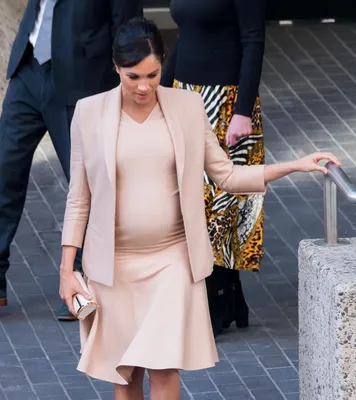 Meghan bij het nationaal theater