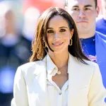 Meghan Markle lanceert nieuwe podcast. – Foto van hertogin Meghan Markle bij de Invictus Games 2023.