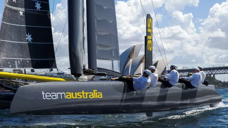SAILING &#8211; Team Australia AC45 &#8211; Sydney, Australia 10/03/2014 ph. Andrea Francolini/Team…