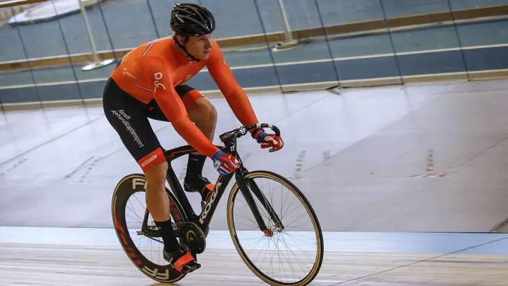 EK Baan 2017: Jeffrey Hoogland rijdt gouden kilometer