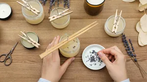 Zelf geurkaarsen maken