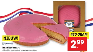 roze koek