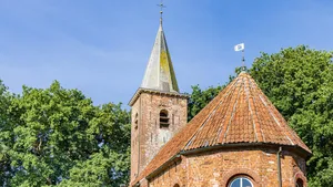 Chruch and cemetry Marum the Netherlands