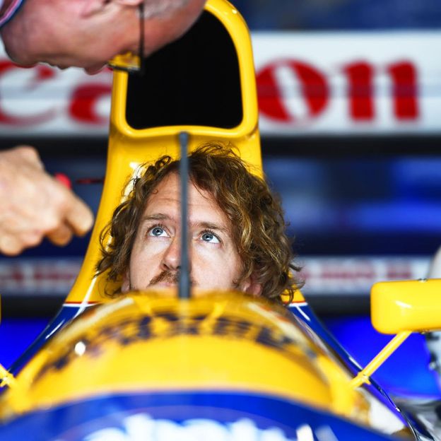 Sebastian Vettel doet zondag milieuvriendelijk rondje met Williams FW14B