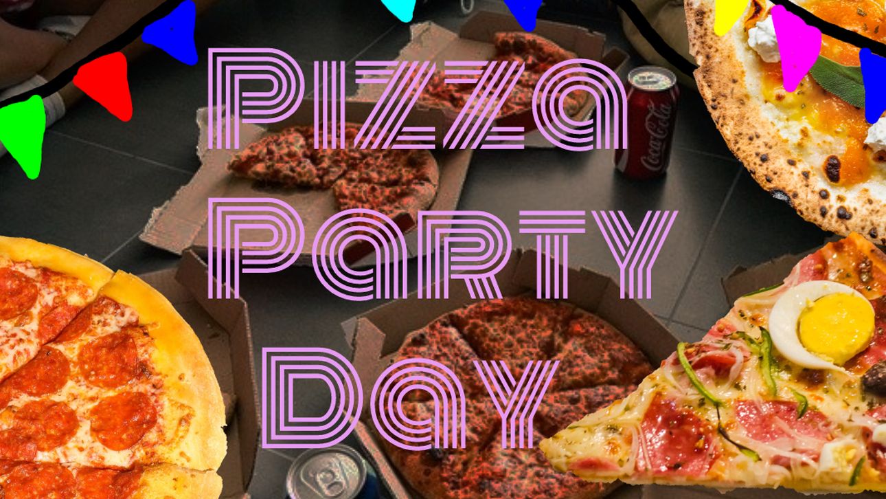 Het is vandaag officieel Pizza Party Day!