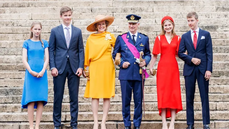 Belgische royals vieren Nationale Feestdag 2022 met gepaste zwier
